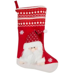 Krásna vianočná dekorácia v tvare ponožky - vianocna ponozka, vianocna ponozka na krb, ponozka na krb, kalendar mikulas, mikulaska cizma, mikulas cizma, mikulas kalendar