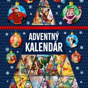 Disney: Adventný kalendár - najkrajšie detské knihy o Vianociach -  vianočné detské knihy -  knihy pre deti o Vianociach -  kniha o Vianociach -  Vianočné rozprávky -  Vianočné príbehy -  Vianočné koledy