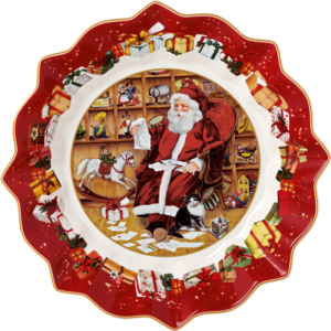 Villeroy & Boch Toy's Fantasy misa, Santa Claus číta listy, Ø 25 cm 14-8332-3635 - vianočné prestieranie, vianočné dekorácie na stôl, luxusny vianocny obrus, vianočný behúň na stôl, vianočný svietnik na stôl, vianocny stol, vianocna stola na stol, nápady vianočné dekorácie na stôl, vianočné menu, vianočné poťahy na stoličky, vianocny behun, vianocny obrus behun, vianočné behúne na stôl, vianočný stôl, vianočné obrusy a štoly, vianocne prestieranie sada, prestieranie vianocne, vianocne ozdoby na stol, vianočné obrusy a prestierania, vianocna ozdoba na stol, vianočné prestieranie stolov, vianočné ozdoby na stôl, vianocne prestieranie cervene, stedrovecerny stol vyzdoba, vianočné prestieranie biele, vianočná štóla na stôl, vianocna vyzdoba na stol, vianocny obrus na stol