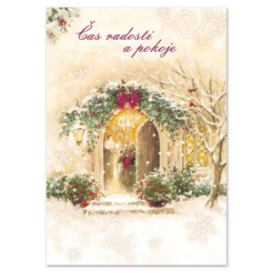 Vianočná pohľadnica Ditipo, hracia Čas radosti a pokoje (Půlnoční) - vianocne pohladnice, pohladnice vianoce, pohľadnice vianočné, pohladnice na vianoce, vianocné pozdravy, vianočné vinše na pohľadnice, vianočné pohľadnice kreslené, vianoce pohladnice, vianoce pozdravy, vianočné a novoročné pohľadnice, vianocne pohladnice papierove, vianocne zelania pohladnice, vianocne pohladnice predaj, vianocne pohladnice s hudbou, hudobne vianocne pohladnice, kresťanské vianočné pohľadnice