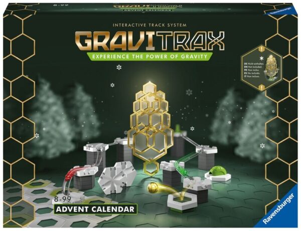 RAVENSBURGER - GraviTrax Adventný kalendár - adventný kalendár pre deti -  adventný kalendár pre dievčatá -  adventný kalendár lego -  adventný kalendár kinder -  adventný kalendár s hračkami -  lego adventný kalendár -  detský adventný kalendár -  adventný kalendár playmobil -  netradičný adventný kalendár -  adventný kalendár s príbehmi -  lego adventný kalendár 2016 -  môj adventný kalendár -  adventný kalendár lego star wars -  lego friends adventný kalendár -  lego adventný kalendár 2019