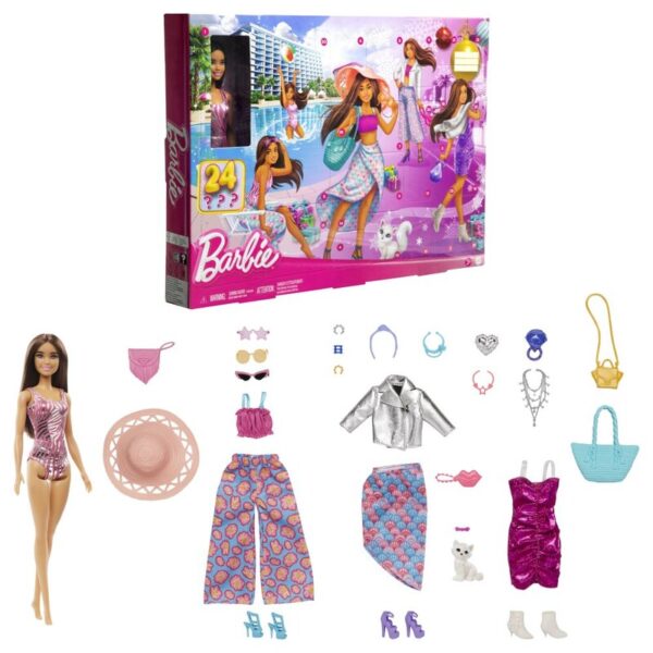 MATTEL - Barbie módný adventný kalendár 2023 - adventný kalendár pre deti -  adventný kalendár pre dievčatá -  adventný kalendár lego -  adventný kalendár kinder -  adventný kalendár s hračkami -  lego adventný kalendár -  detský adventný kalendár -  adventný kalendár playmobil -  netradičný adventný kalendár -  adventný kalendár s príbehmi -  lego adventný kalendár 2016 -  môj adventný kalendár -  adventný kalendár lego star wars -  lego friends adventný kalendár -  lego adventný kalendár 2019