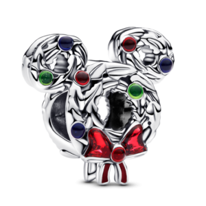 PANDORA Disney korálka Vianočný veniec Mickey 793531C01 - vianočné nausnice, vianočné brošne, vianočná bižutéria, pandora vianocne privesky, pandora koralky vianoce, vianocny nahrdelnik, vianočné šperky, vianočná brošňa, vianocna bizuteria, vianocny naramok, nausnice vianoce, vianocne naramky, vianocne privesky pandora, vianočné naušnice