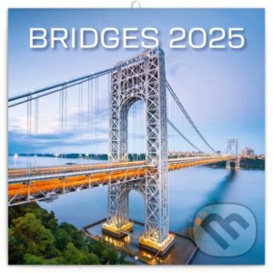 NOTIQUE Nástenný poznámkový kalendár Bridges (Mosty) 2025, lunarny kalendar, lunarny kalendar 2025, lunárny kalendár, lunárny kalendár 2025, kalendár 2025, lunarny kalendar moneo, lunarny kalendar 2025 zdravie, zverokruh lunarny kalendar, lunarny kalendar zdravie, kalendár na rok 2025, zdravie podla luny, lunarny kalendar luna, kalendar lunarny, kalendar podla luny, kalendár lunárny, stolový kalendár 2025, astrologicky kalendar, krasna pani lunarny kalendar, klára trnková, studio trnka, lunarny denny kalendar