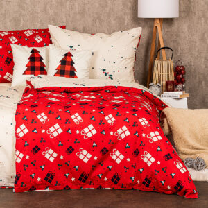 4Home Vianočné bavlnené obliečky Christmas joy