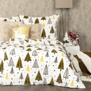 4Home Vianočné obliečky mikroflanel Nordic Tree