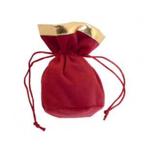 VRECÚŠKA velúrové bordó so zlatým okrajom 6 x 6 x 12 cm 3 ks - netradičný adventný kalendár -  látkový adventný kalendár -  adventný kalendár výroba -  ako si vyrobiť adventný kalendár -  adventný kalendár šitý -  adventný kalendár z látky -  kinder adventný kalendár -  adventný kalendár pre deti -  adventný kalendár pre dievčatá -  detský adventný kalendár