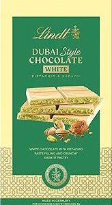 LINDT Dubajská biela čokoláda s pistáciami 150 g - čokoládový adventný kalendár - adventný kalendár čokoládový, kaufland adventny kalendar,