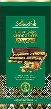 LINDT Dubajská horká čokoláda s pistáciami 145 g - čokoládový adventný kalendár - adventný kalendár čokoládový, kaufland adventny kalendar,